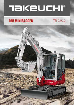 Мини екскаватори Takeuchi TB 235-2
