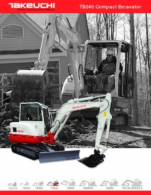 Мини екскаватори Takeuchi TB 240