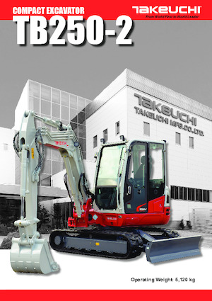 Мини екскаватори Takeuchi TB 250-2
