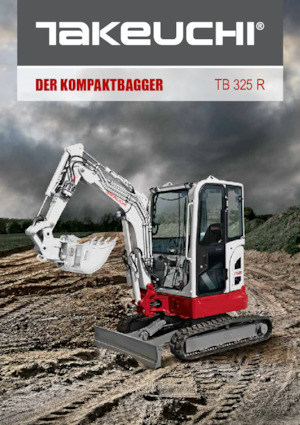 Мини екскаватори Takeuchi TB 325 R