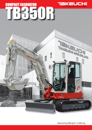 Мини екскаватори Takeuchi TB 350 R
