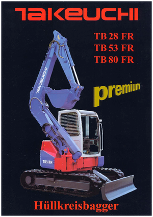 Мини екскаватори Takeuchi TB 53 FR