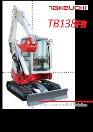 Мини екскаватори Takeuchi TB 138 FR