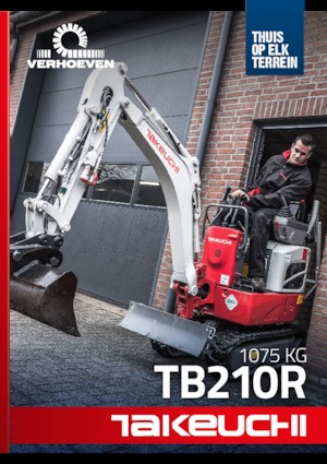 Мини екскаватори Takeuchi TB 210 R