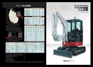 Мини екскаватори Takeuchi TB 23 R