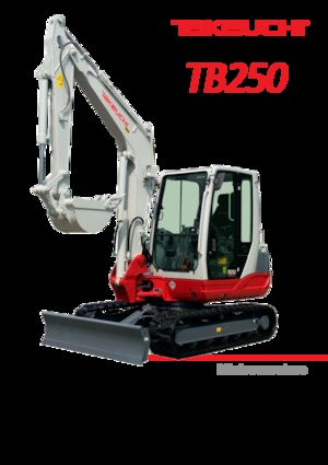 Мини екскаватори Takeuchi TB 250