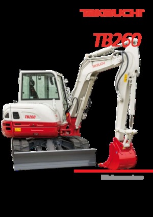 Мини екскаватори Takeuchi TB 260