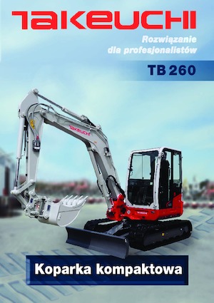 Мини екскаватори Takeuchi TB 260