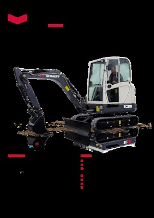 Мини екскаватори Schaeff TC 25