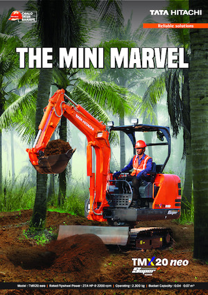 Мини екскаватори Hitachi TMX 20 neo