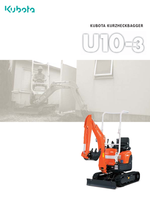 Мини екскаватори Kubota U10-3 G