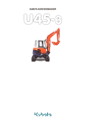 Мини екскаватори Kubota U45-3 G