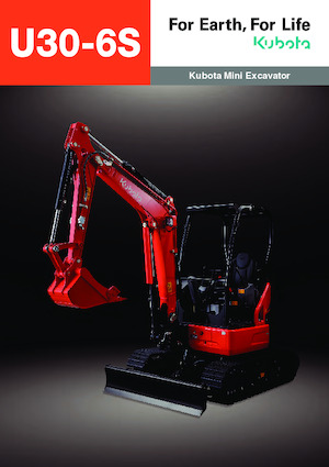 Мини екскаватори Kubota U30-6S