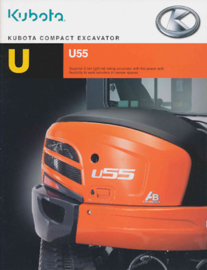 Мини екскаватори Kubota U55