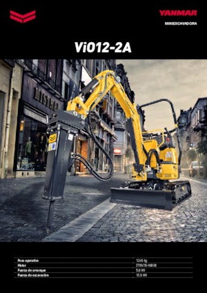Мини екскаватори Yanmar VIO 12-2 A