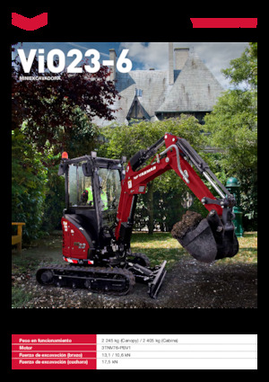 Мини екскаватори Yanmar ViO23-6 