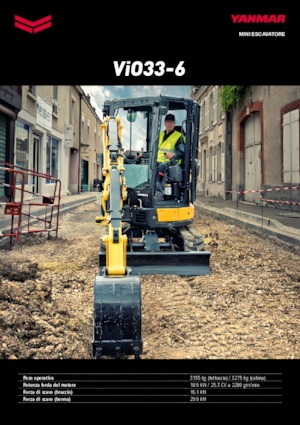 Мини екскаватори Yanmar VIO 33-6 CR