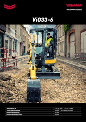 Мини екскаватори Yanmar VIO 33-6 CR