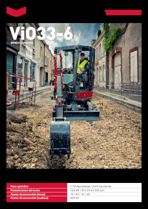 Мини екскаватори Yanmar ViO33-6 