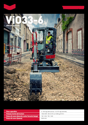 Мини екскаватори Yanmar ViO33-6 