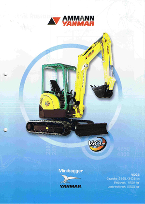 Мини екскаватори Yanmar VIO 35