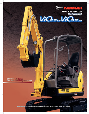 Мини екскаватори Yanmar VIO 35