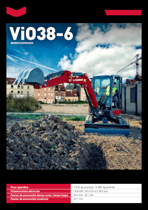 Мини екскаватори Yanmar ViO38-6 