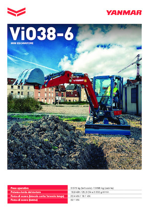 Мини екскаватори Yanmar ViO38-6 