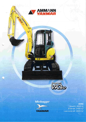 Мини екскаватори Yanmar VIO 50 Univ