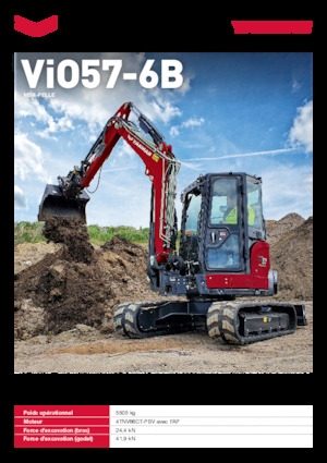 Мини екскаватори Yanmar ViO57-6B 