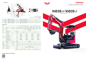 Мини екскаватори Yanmar Vio30-7 