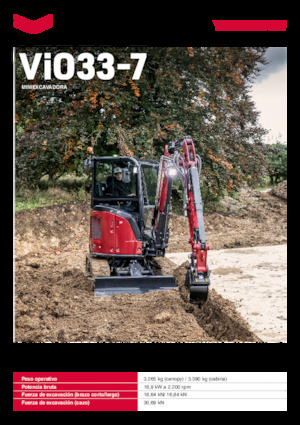 Мини екскаватори Yanmar ViO33-7
