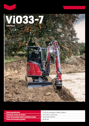 Мини екскаватори Yanmar ViO33-7