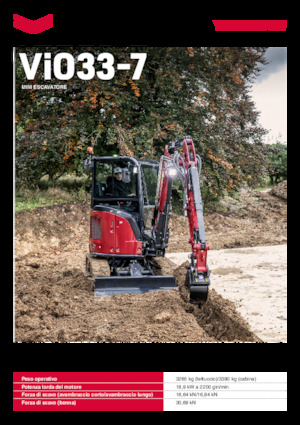 Мини екскаватори Yanmar ViO33-7