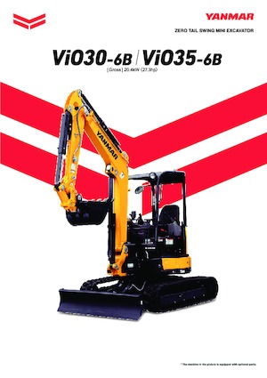 Мини екскаватори Yanmar Vio30-6B 