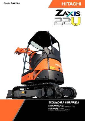 Мини екскаватори Hitachi ZX 22 U-2