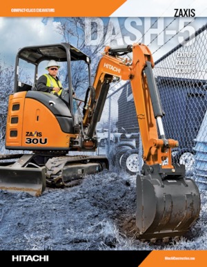 Мини екскаватори Hitachi ZX26U-5