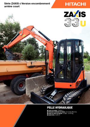 Мини екскаватори Hitachi ZX 33 U 3