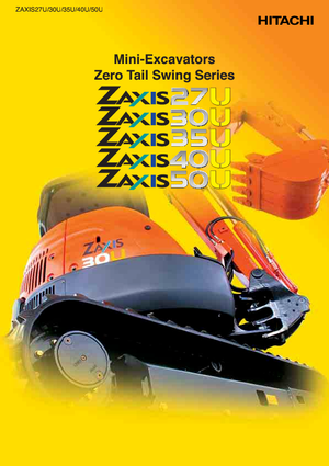 Мини екскаватори Hitachi ZX 35 U-2