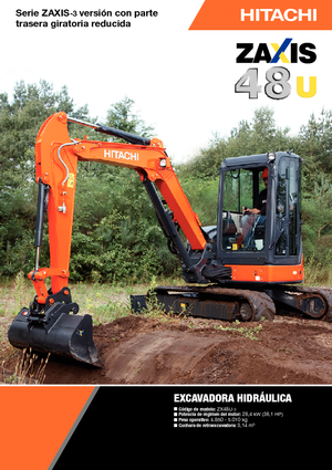 Мини екскаватори Hitachi ZX 48 U 3