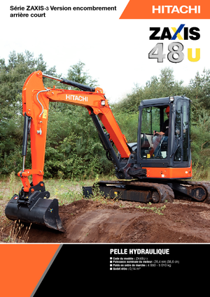 Мини екскаватори Hitachi ZX 48 U 3