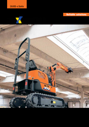 Мини екскаватори Hitachi ZX10U-6