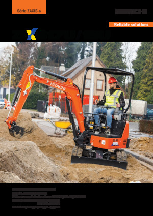 Мини екскаватори Hitachi ZX17U-6