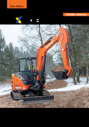 Мини екскаватори Hitachi ZX48U-6