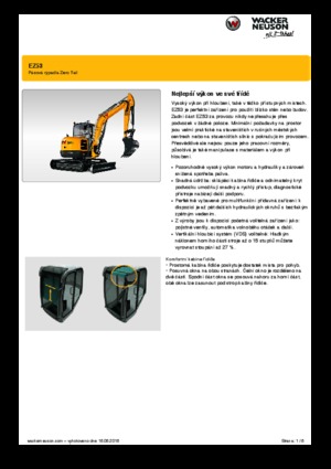 Мини екскаватори Wacker Neuson EZ53