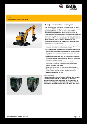 Мини екскаватори Wacker Neuson EZ53
