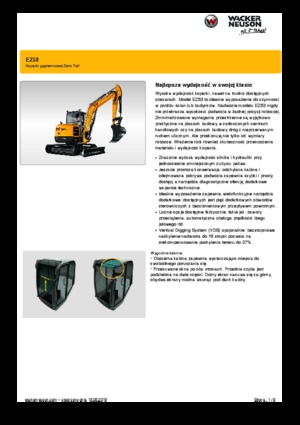 Мини екскаватори Wacker Neuson EZ53