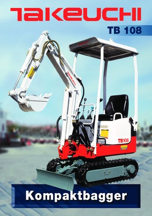 Мини екскаватори Takeuchi TB 108 Hybrid