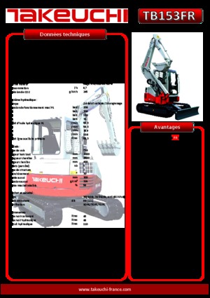 Мини екскаватори Takeuchi TB 153 FR