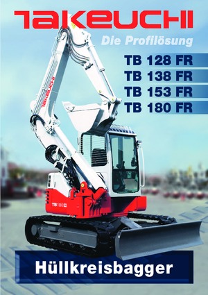 Мини екскаватори Takeuchi TB 138 FR